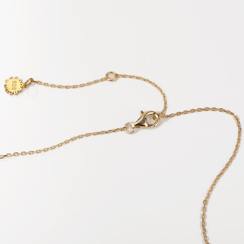 Rolo Chain Charm Necklace