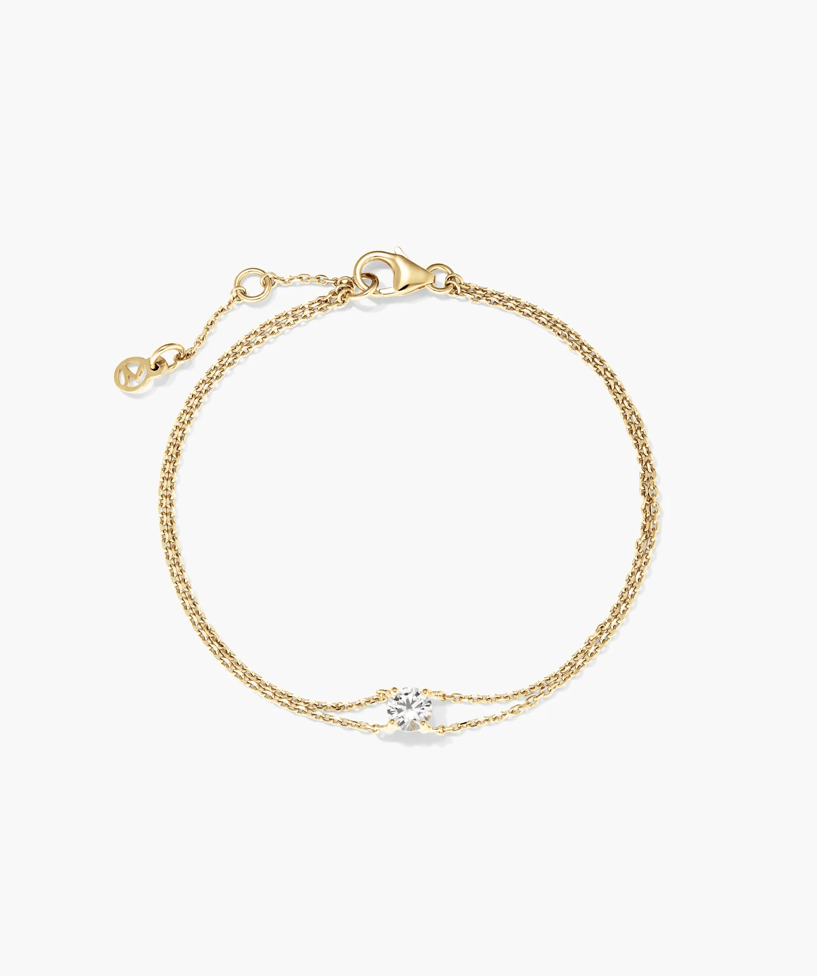 Round Lab Grown Sapphire Bracelet